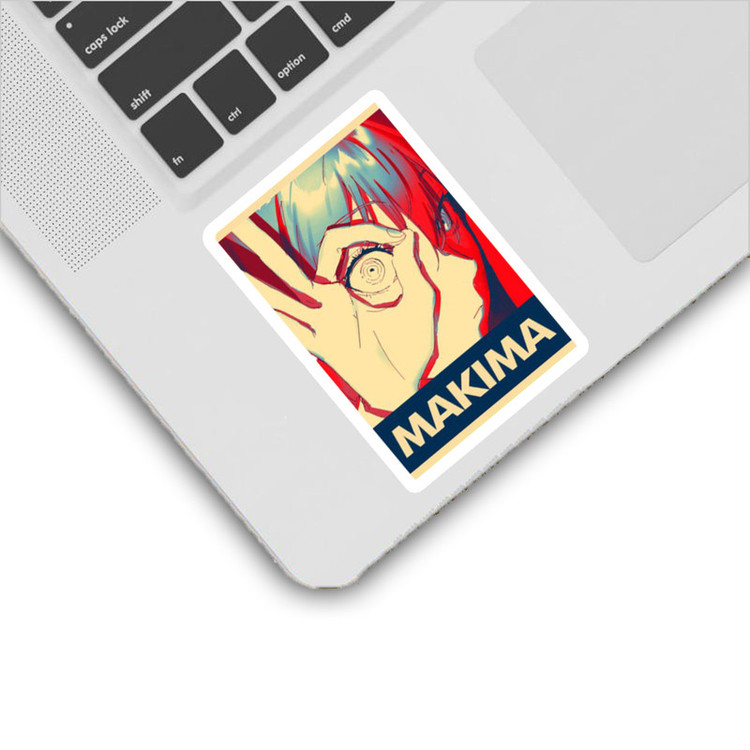 استیکر لپ تاپ و موبایل بووم طرح ماکیما کد 76