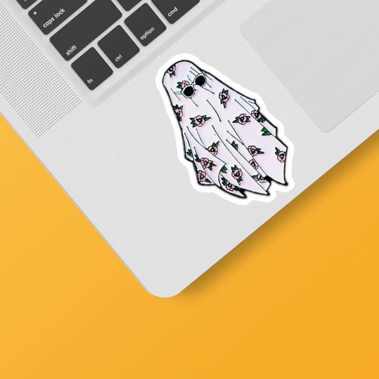 استیکر لپ تاپ و موبایل بووم طرح رووح کد N2