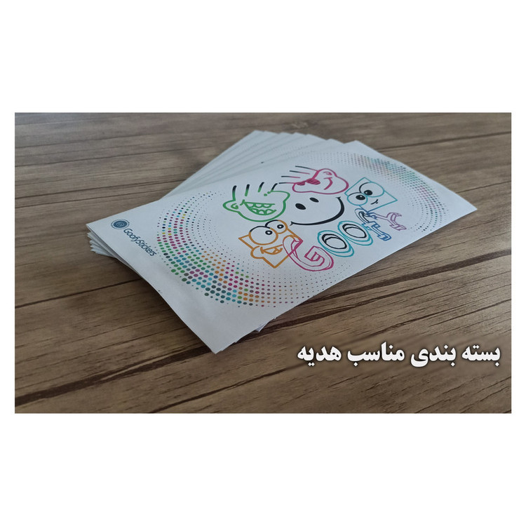 استیکر لپ تاپ و موبایل گوفی طرح بازی کالاف دیوتی مدل گوست کد 235 مجموعه 5 عددی