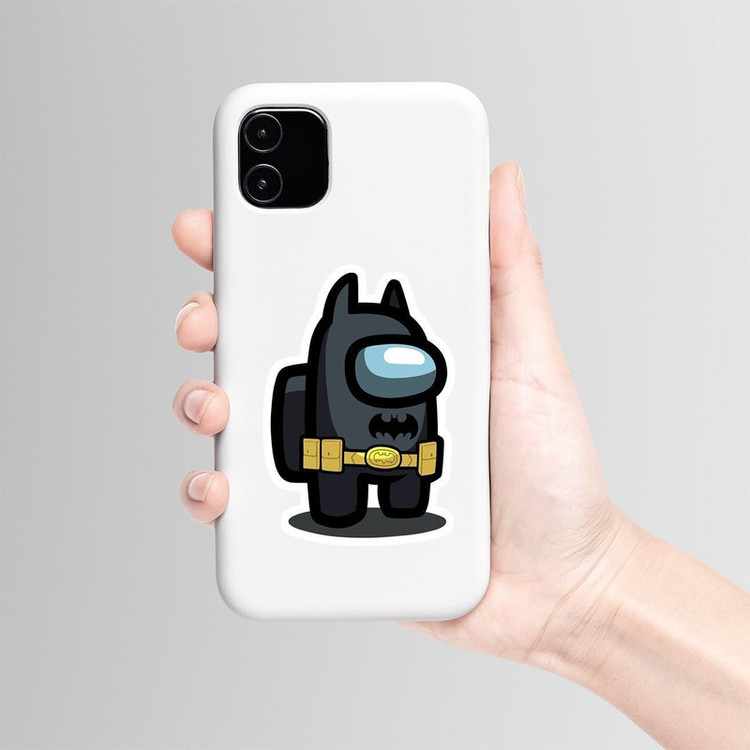 استیکر لپ تاپ و موبایل بووم طرح امانگ آس مدل Batman کد MR5
