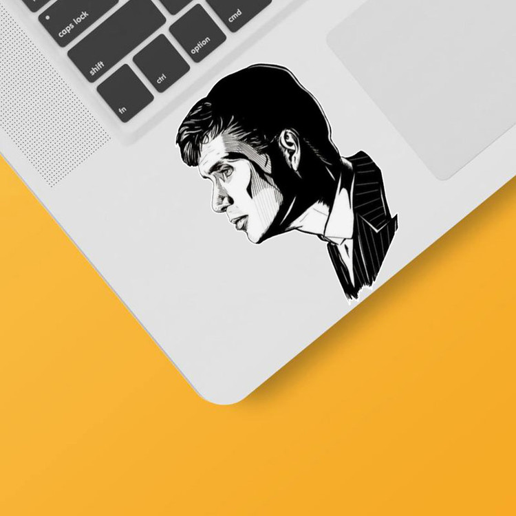 استیکر لپ تاپ و موبایل بووم طرح پیکی بلایندرز کد mm23