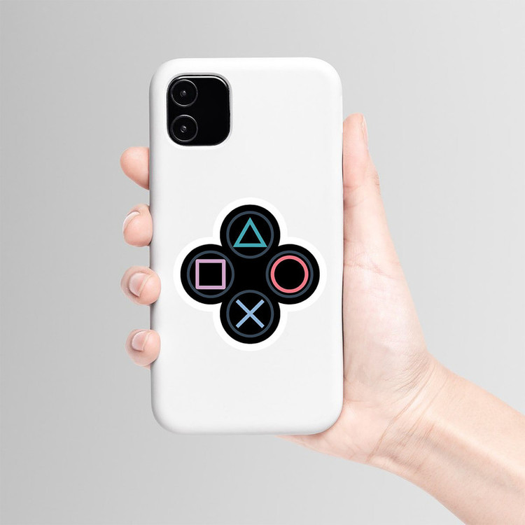 استیکر لپ تاپ و موبایل بووم طرح Gaming کد MD96