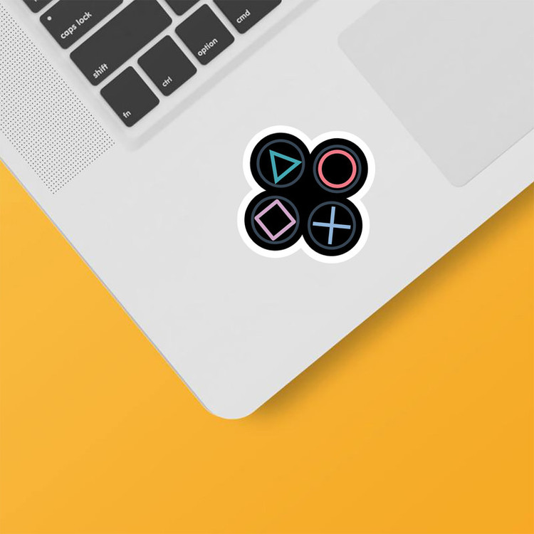 استیکر لپ تاپ و موبایل بووم طرح Gaming کد MD96