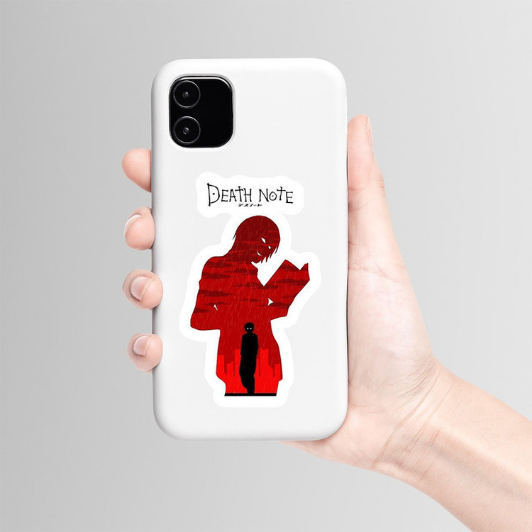 استیکر لپ تاپ و موبایل بووم طرح انیمه Deathnote مدل Light کد MD83