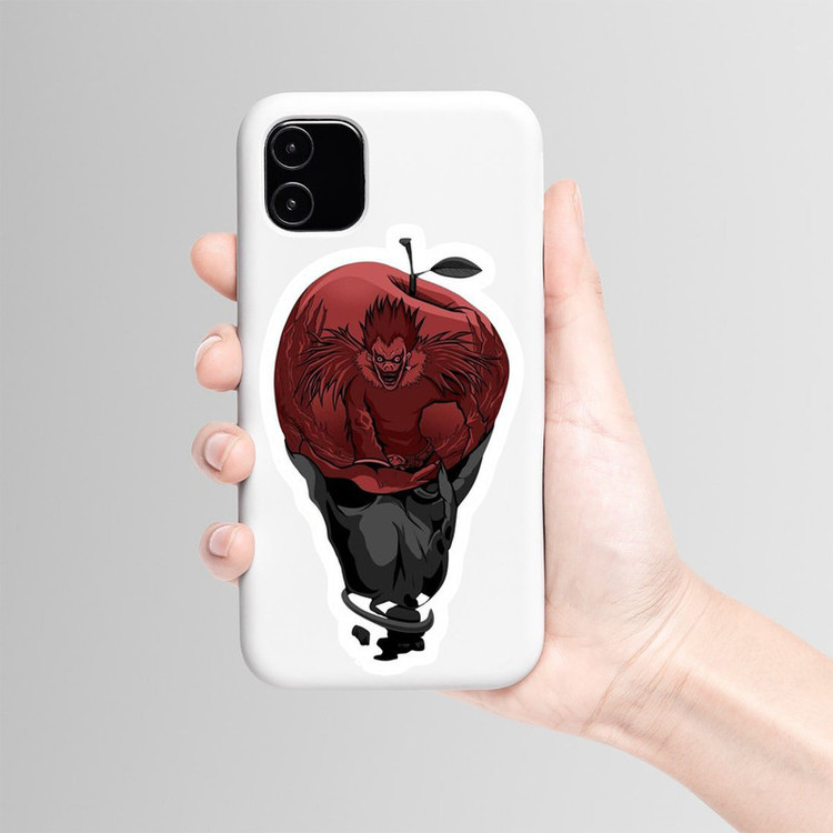 استیکر لپ تاپ و موبایل بووم طرح انیمه Deathnote مدل Apple کد MD66