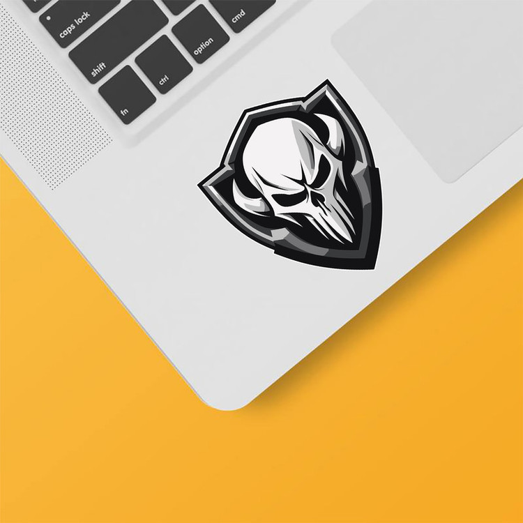 استیکر لپ تاپ و موبایل بووم طرح Guardian کد KM8