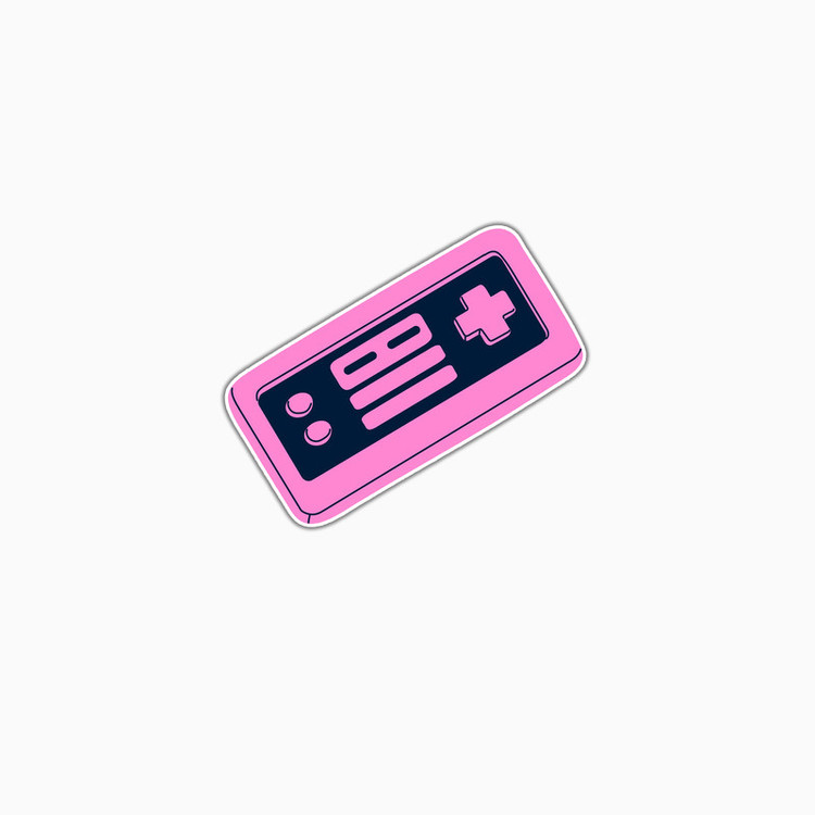 استیکر لپ تاپ و موبایل بووم طرح Gaming کد MA115