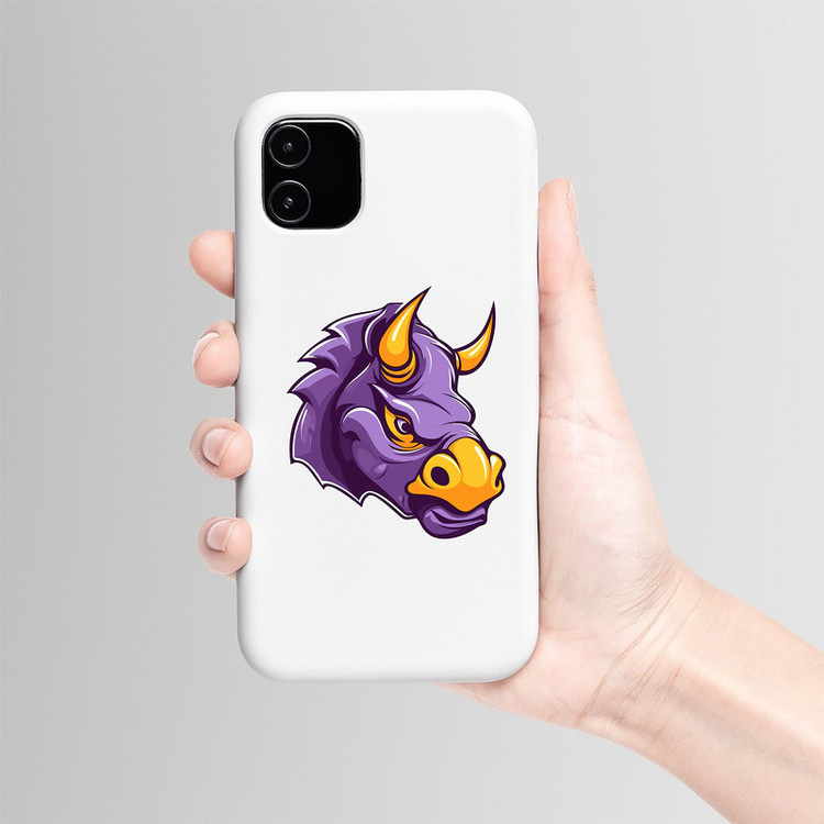 استیکر لپ تاپ و موبایل بووم طرح Rhino کد MD63