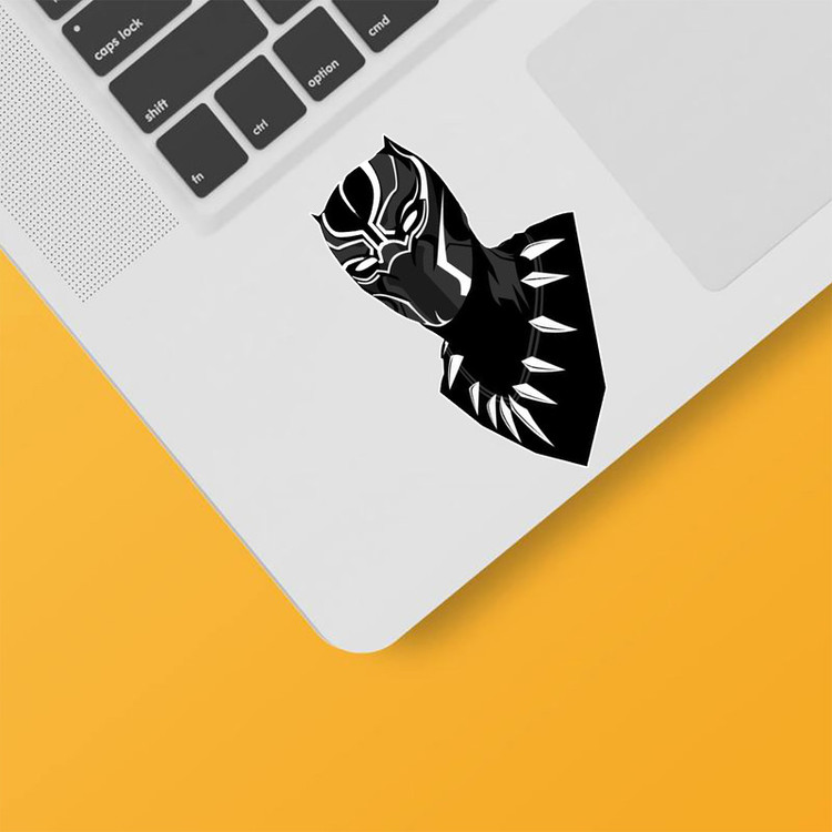 استیکر لپ تاپ و موبایل بووم طرح مارول مدل Black Panter کد BM61