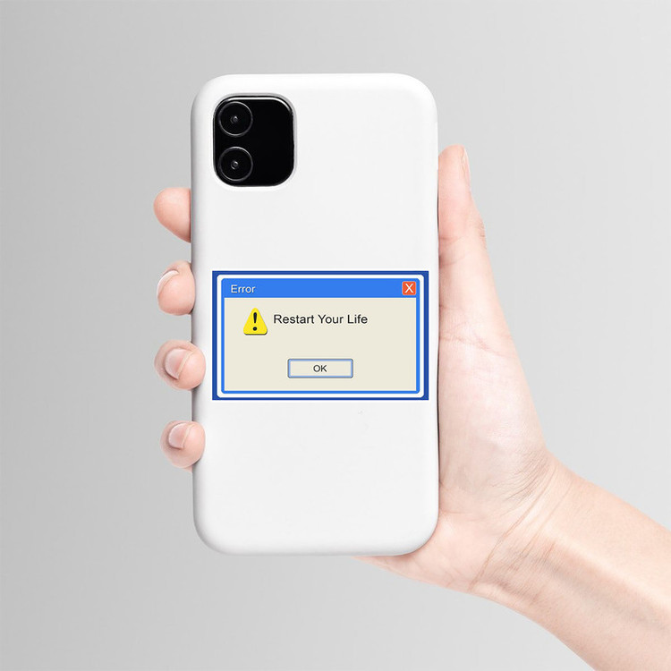 استیکر لپ تاپ و موبایل بووم طرح نوشته مدل Error کد BM42