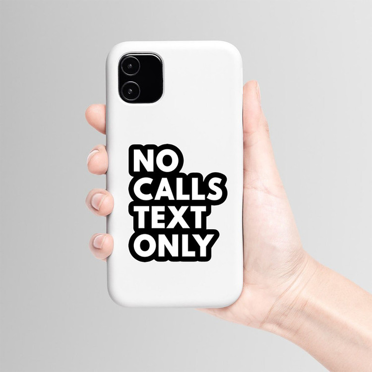 استیکر لپ تاپ و موبایل بووم طرح نوشته مدل Dont Call کد BM12