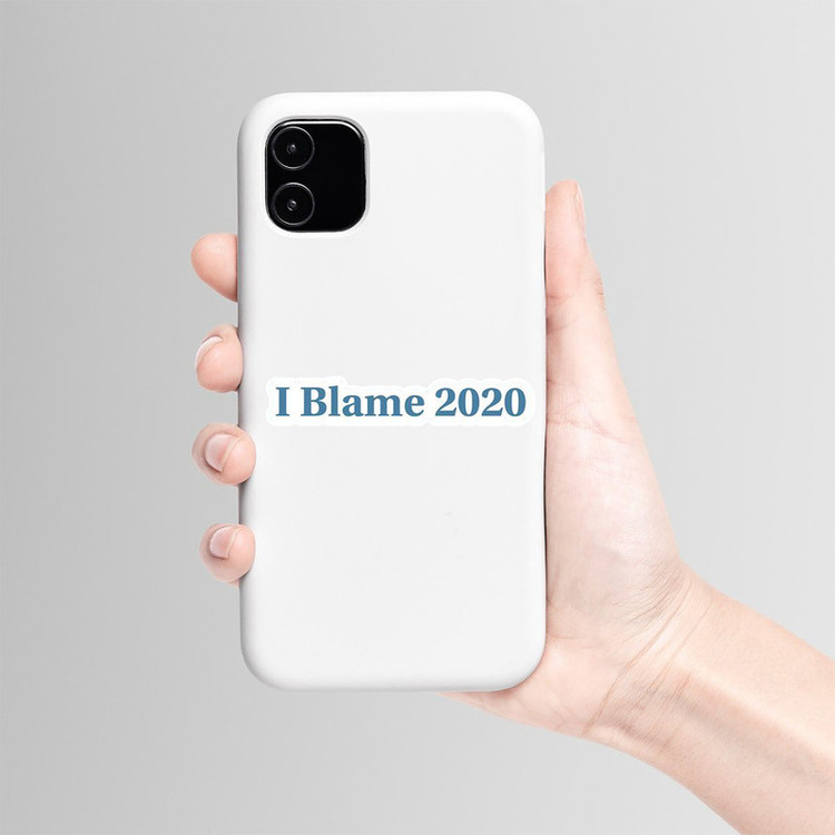 استیکر لپ تاپ و موبایل بووم طرح نوشته مدل 2020 کد BM11
