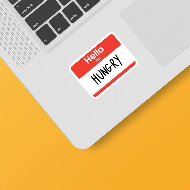 استیکر لپ تاپ و موبایل بووم طرح نوشته کد BM19
