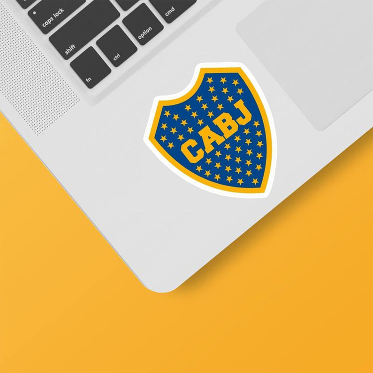 استیکر لپ تاپ و موبایل بووم طرح نشان CABJ کد CP25