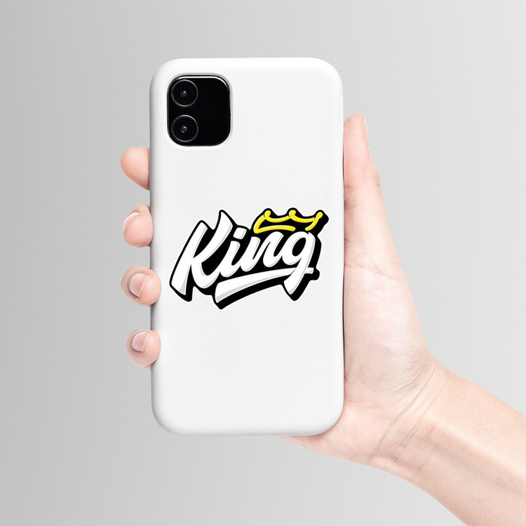 استیکر لپ تاپ و موبایل بووم طرح King کد CP45