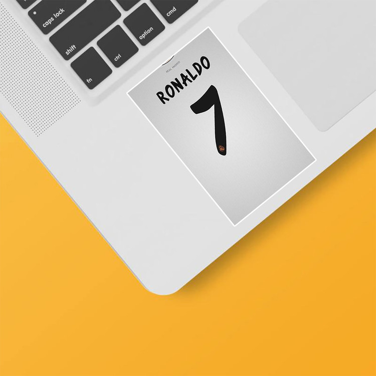 استیکر لپ تاپ و موبایل بووم طرح رونالدو کد TR33