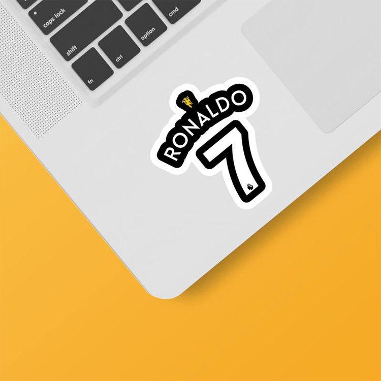 استیکر لپ تاپ و موبایل بووم طرح رونالدو کد TR27