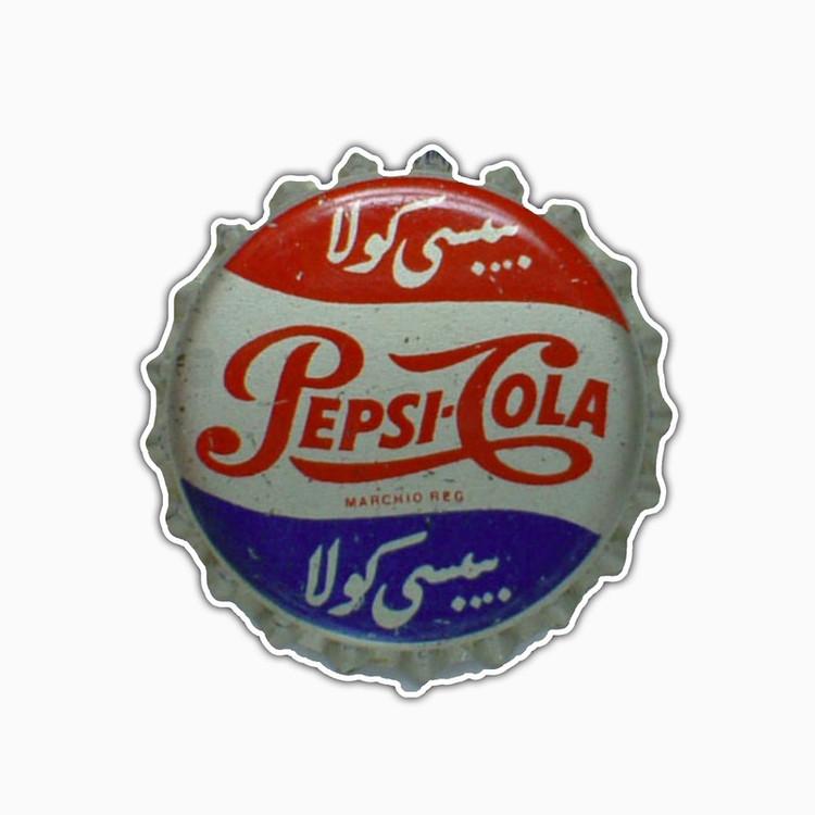 استیکر لپ تاپ و موبایل بووم طرح تشتک پپسی کولا کد TR96