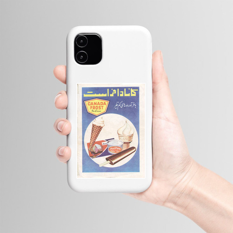 استیکر لپ تاپ و موبایل بووم طرح تمبر نوستالژی مدل کانادا فراست کد TR79