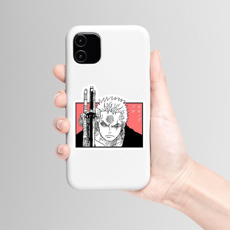 استیکر لپ تاپ و موبایل بووم طرح Anime One Piece مدل Zoro Taro کد TR129