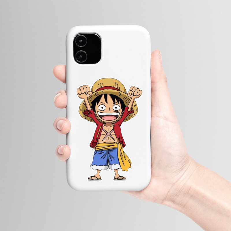 استیکر لپ تاپ و موبایل بووم طرح Anime One Piece مدل Luffy Dono کد TR124