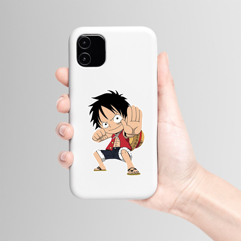 استیکر لپ تاپ و موبایل بووم طرح Anime One Piece مدل Luffy Gear 2 کد TR120