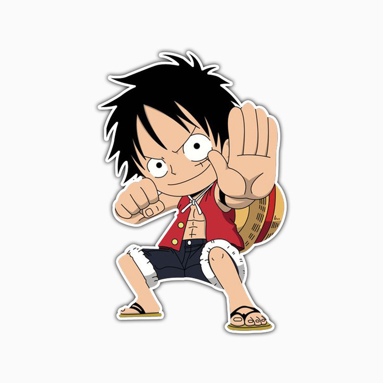 استیکر لپ تاپ و موبایل بووم طرح Anime One Piece مدل Luffy Gear 2 کد TR120