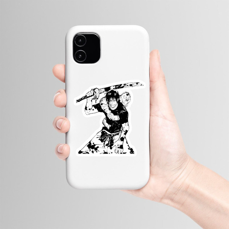 استیکر لپ تاپ و موبایل بووم طرح Anime Jujutsu Kaisen مدل Zenin Toji کد TR109