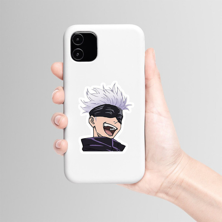استیکر لپ تاپ و موبایل بووم طرح Anime Jujutsu Kaisen مدل Gojo Khandun کد TR105