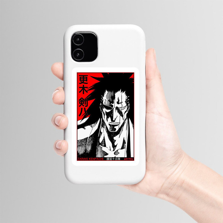 استیکر لپ تاپ و موبایل بووم طرح Anime Bleach مدل Zaraki کد TR08