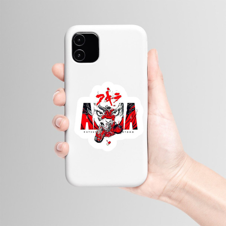 استیکر لپ تاپ و موبایل بووم طرح Anime Akira کد TR02