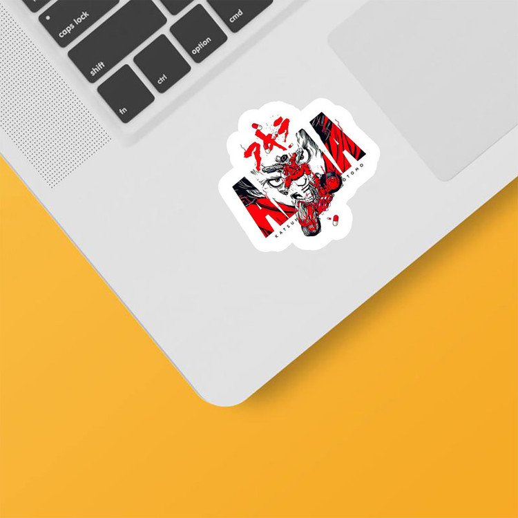 استیکر لپ تاپ و موبایل بووم طرح Anime Akira کد TR02