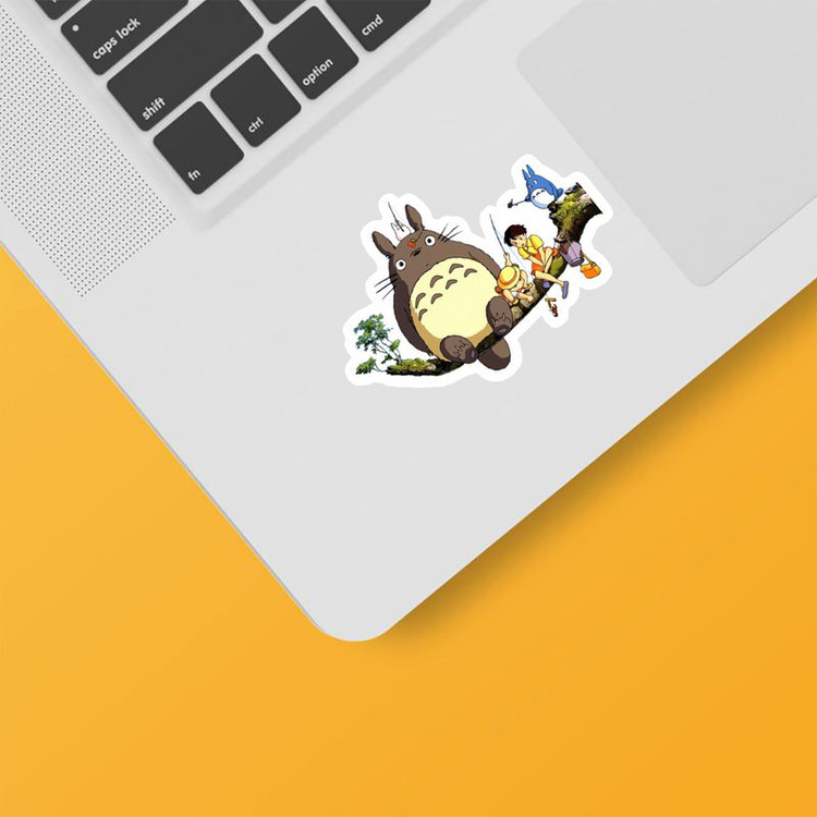 استیکر لپ تاپ و موبایل بووم طرح Totoro کد PS48