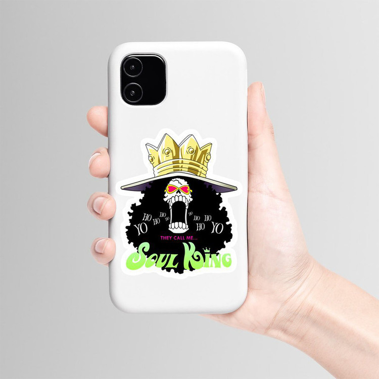 استیکر لپ تاپ و موبایل بووم طرح Anime One Piece مدل Brook کد PS35