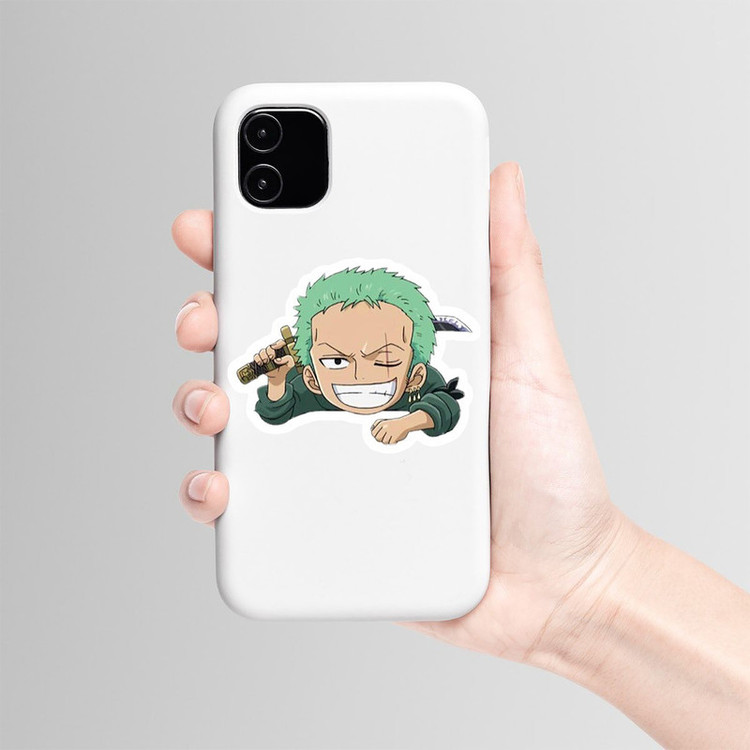 استیکر لپ تاپ و موبایل بووم طرح Anime One Piece مدل Zoro کد PS12