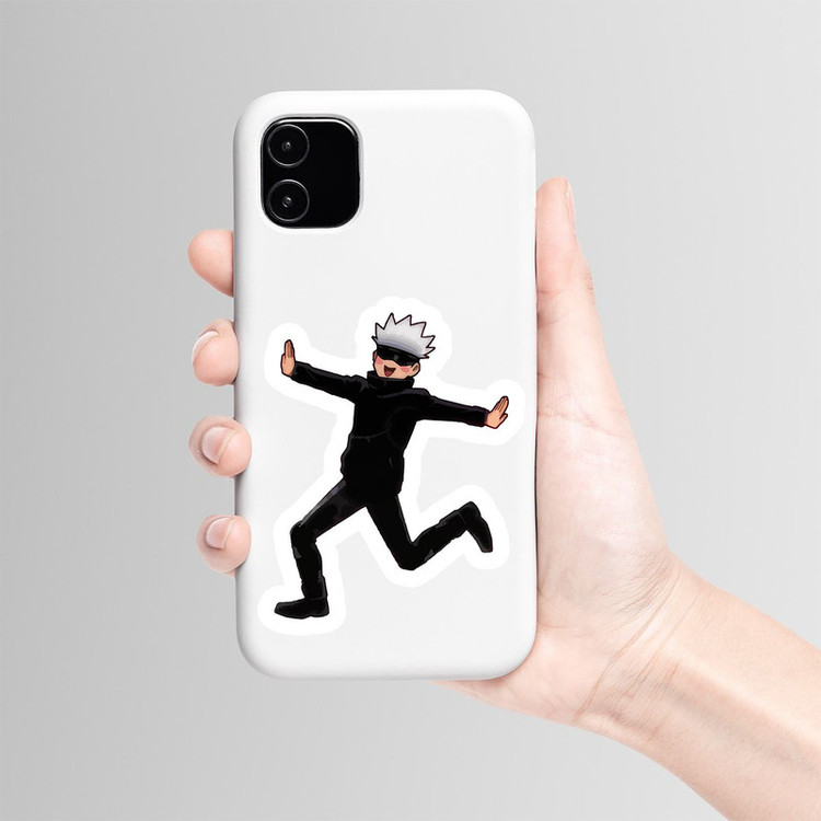 استیکر لپ تاپ و موبایل بووم طرح Anime Jujutsu Kaisen مدل Saturo کد PS5
