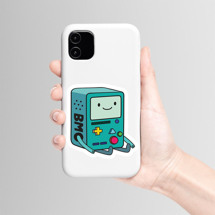 استیکر لپ تاپ و موبایل بووم طرح Aesthetic مدل BMO کد PS1