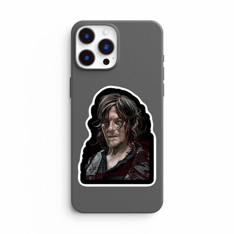 استیکر لپ تاپ و موبایل بووم طرح سریال Walkind Dead مدل Daryl Dixon کد FR71