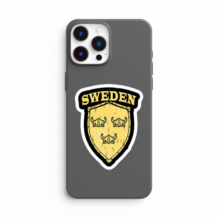 استیکر لپ تاپ و موبایل بووم طرح سریال Vikings مدل Sweden کد LB27