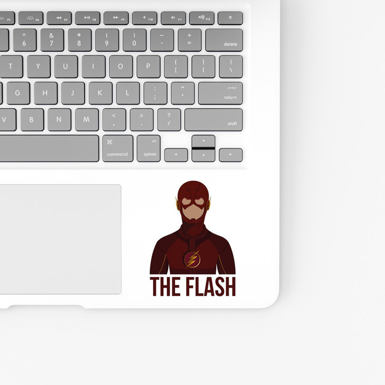 استیکر لپ تاپ و موبایل بووم طرح سریال The Flash کد LB43