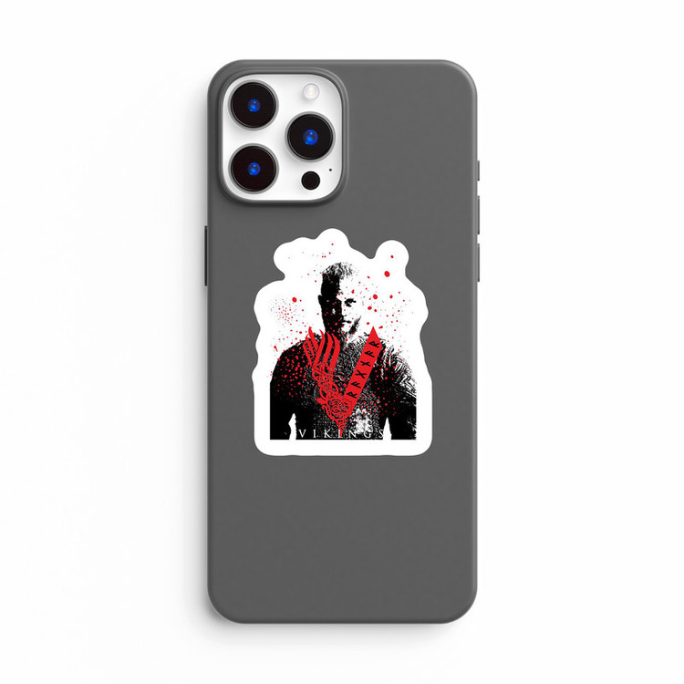 استیکر لپ تاپ و موبایل بووم طرح Ragnar Lothbrok مدل V2 کد LB41