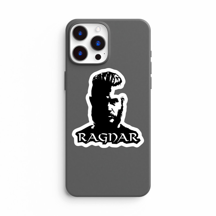 استیکر لپ تاپ و موبایل بووم طرح Ragnar Lothbrok مدل Black2 کد LB19