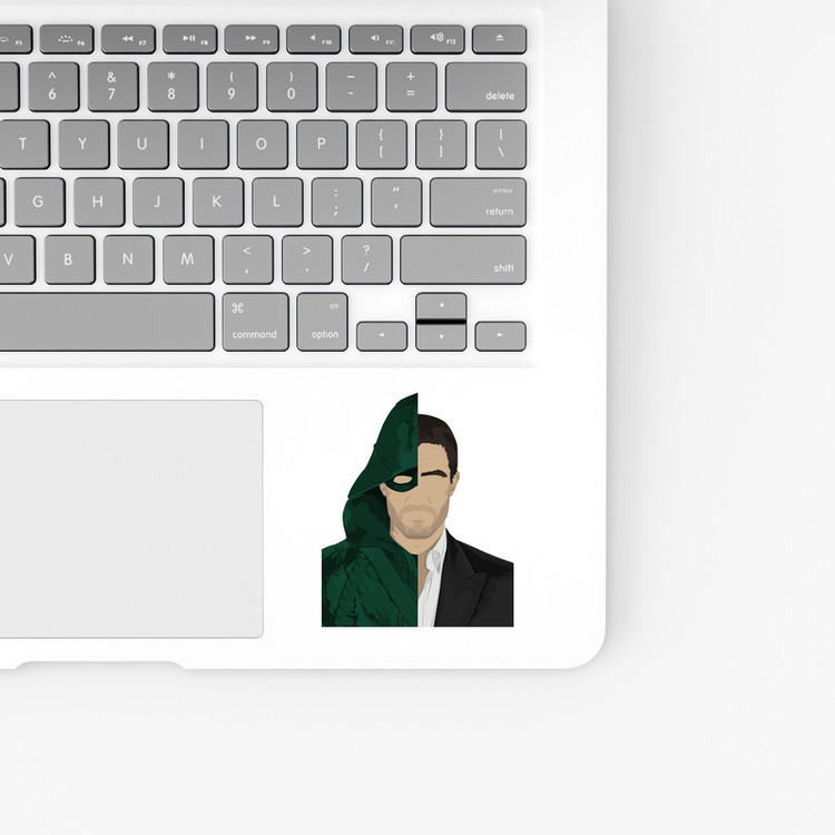 استیکر لپ تاپ و موبایل بووم طرح سریال Green Arrow کد LB13