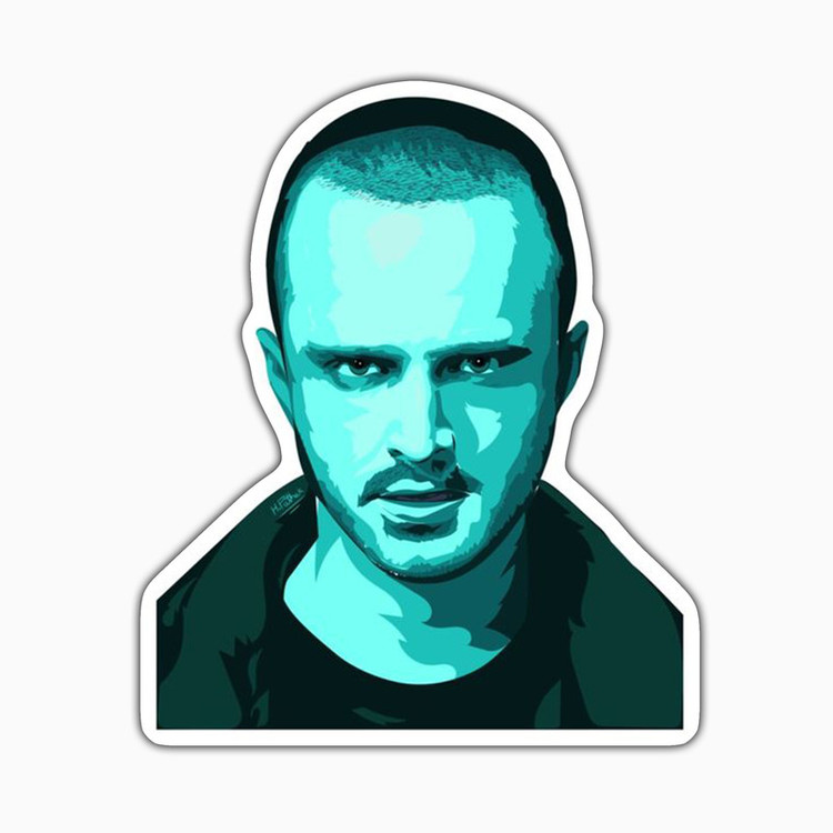 استیکر لپ تاپ و موبایل بووم طرح سریال Breaking Bad مدل Jessey Pinkman کد WR5