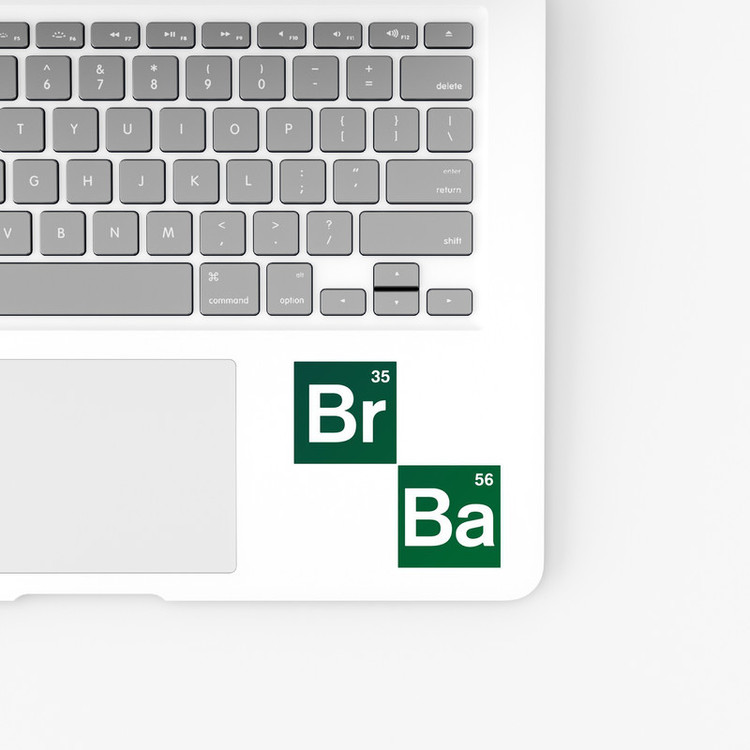 استیکر لپ تاپ و موبایل بووم طرح سریال Breaking Bad مدل Table کد WR9