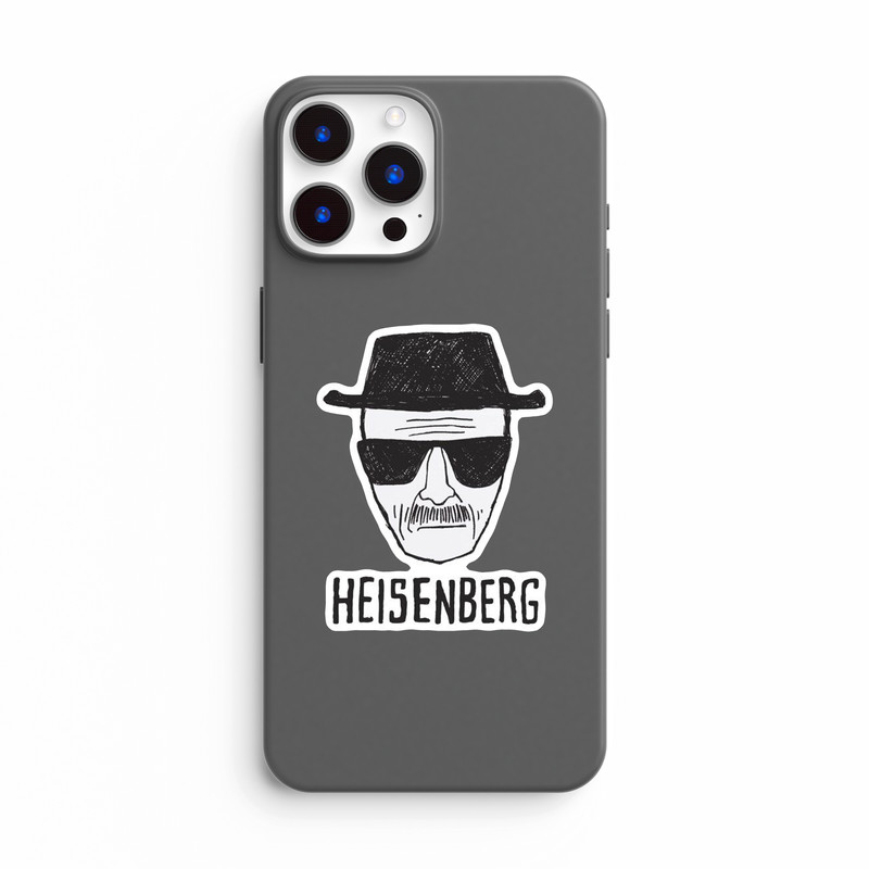 استیکر لپ تاپ و موبایل بووم طرح سریال Breaking Bad مدل Heisenberg کد WR7