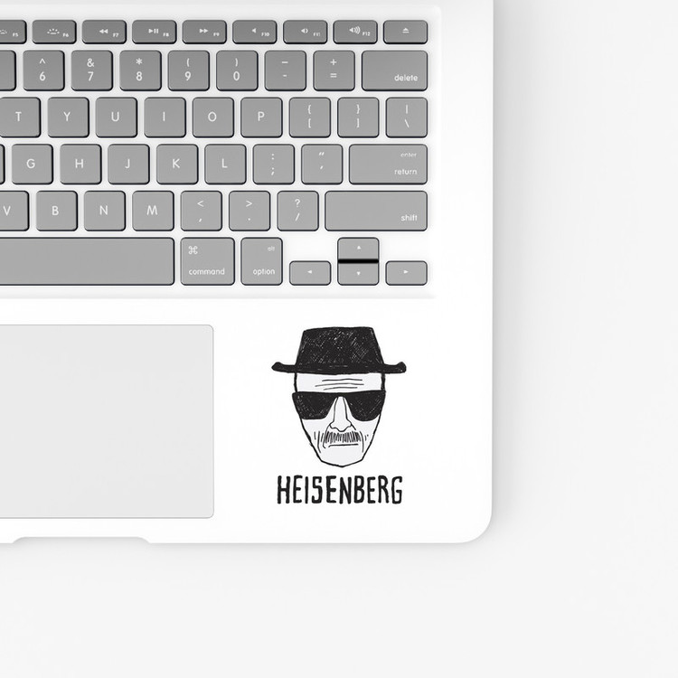 استیکر لپ تاپ و موبایل بووم طرح سریال Breaking Bad مدل Heisenberg کد WR7