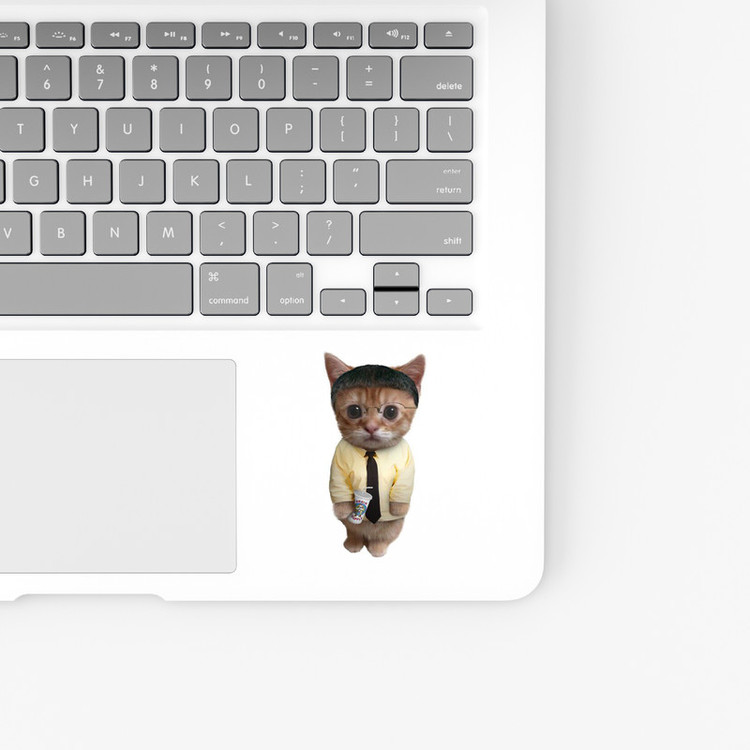 استیکر لپ تاپ و موبایل بووم طرح Gus Fring مدل Kitty کد VR32