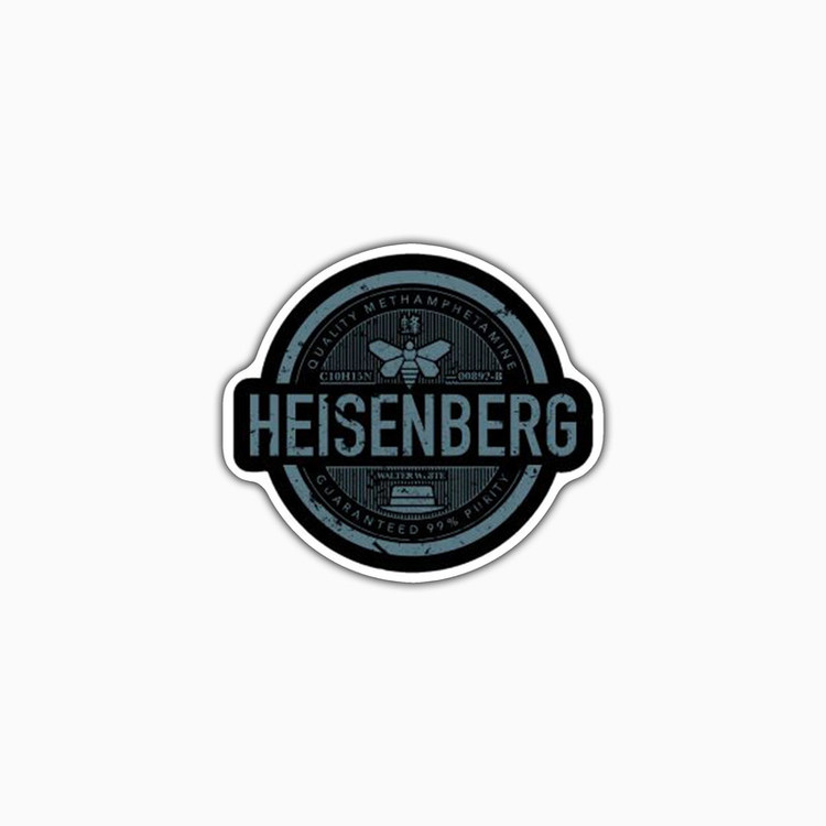استیکر لپ تاپ و موبایل بووم طرح Fan Art Heisenberg مدل 99% Purity کد VR34