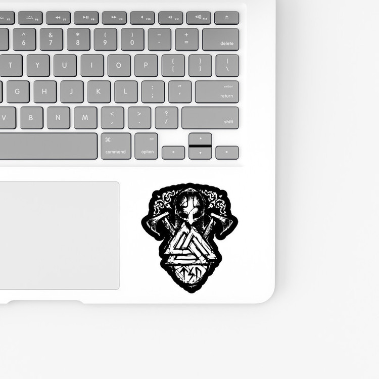 استیکر لپ تاپ و موبایل بووم طرح Vikings کد UV085